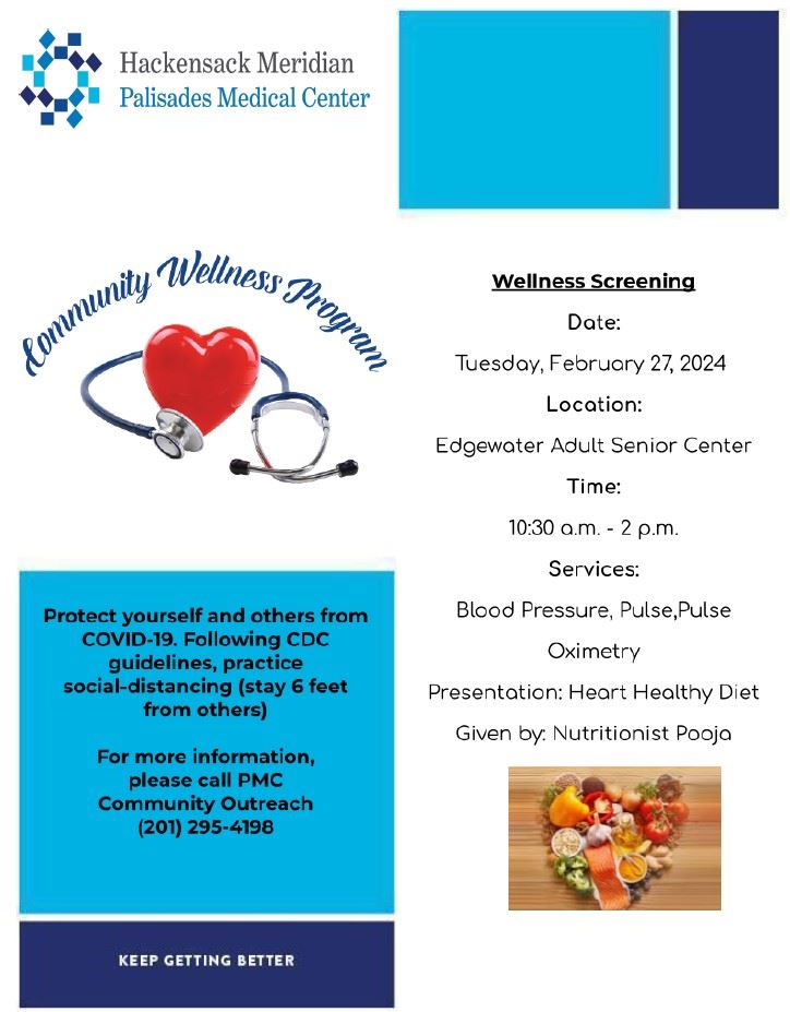 Free Adult / Senior Wellness Check Screening