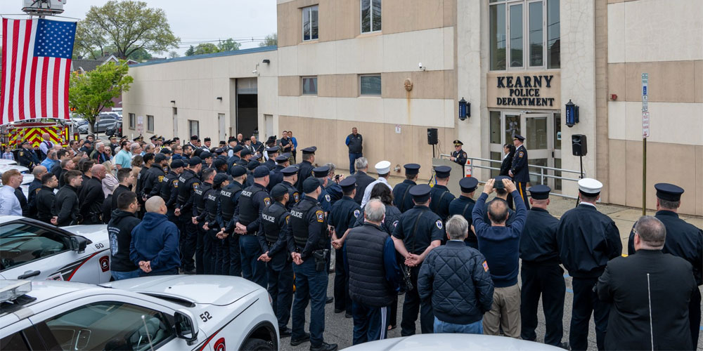 Kearny Police Chief King's Retirement