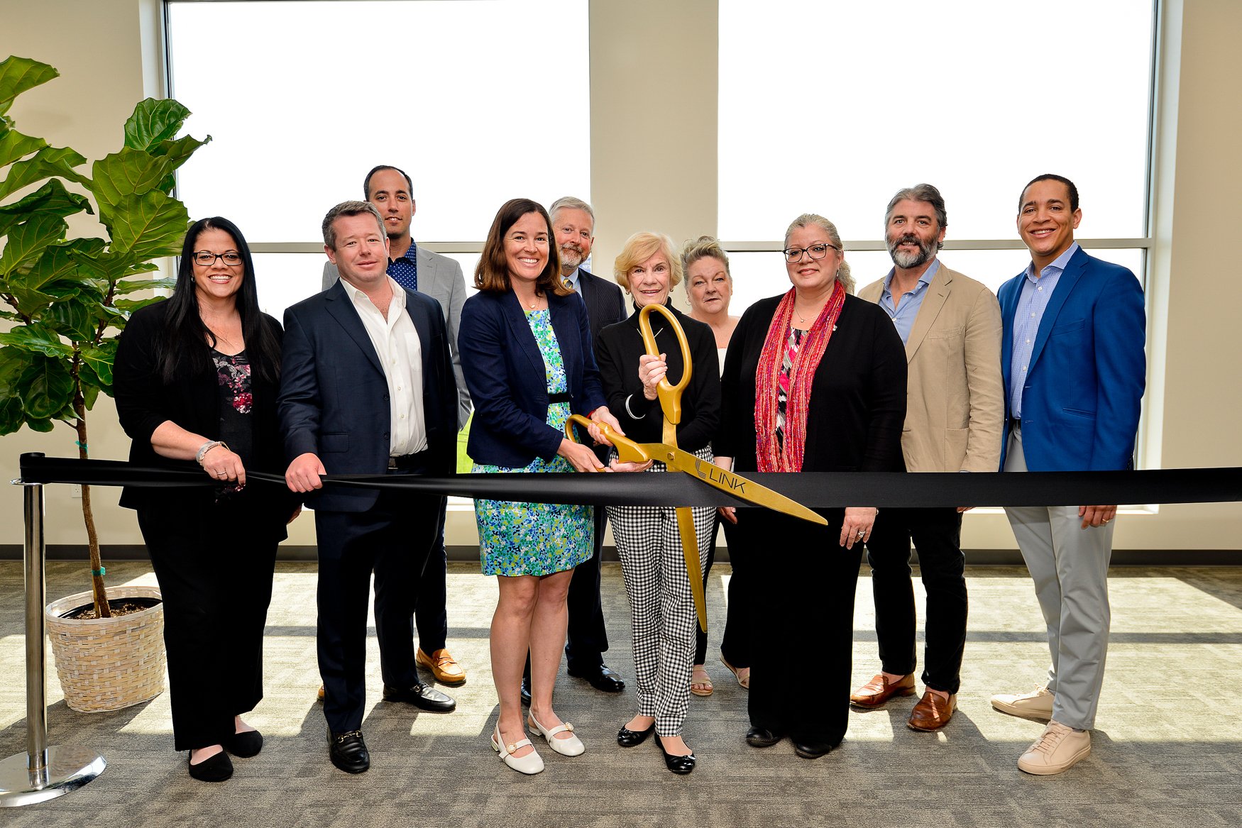 Link Logistics Ribbon Cutting