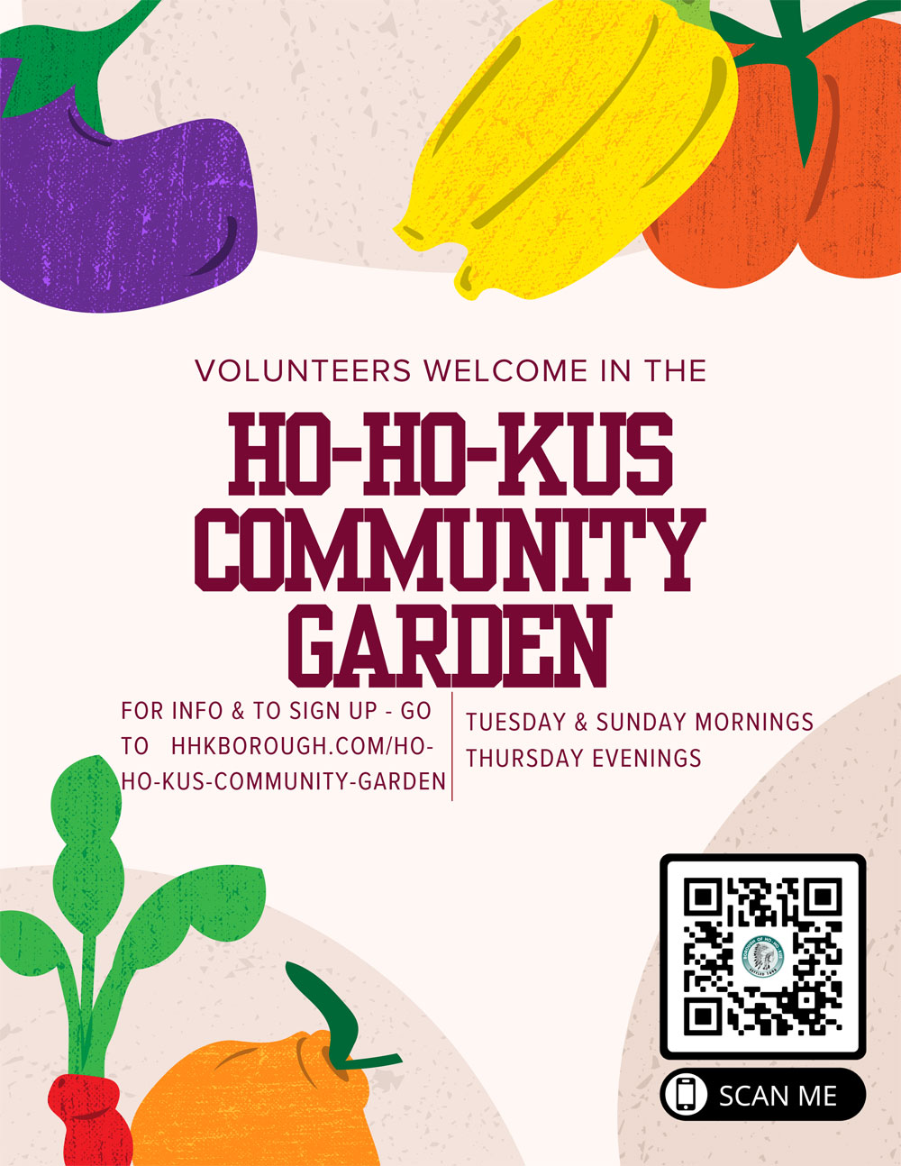 Opening of the Ho-Ho-Kus Community Garden