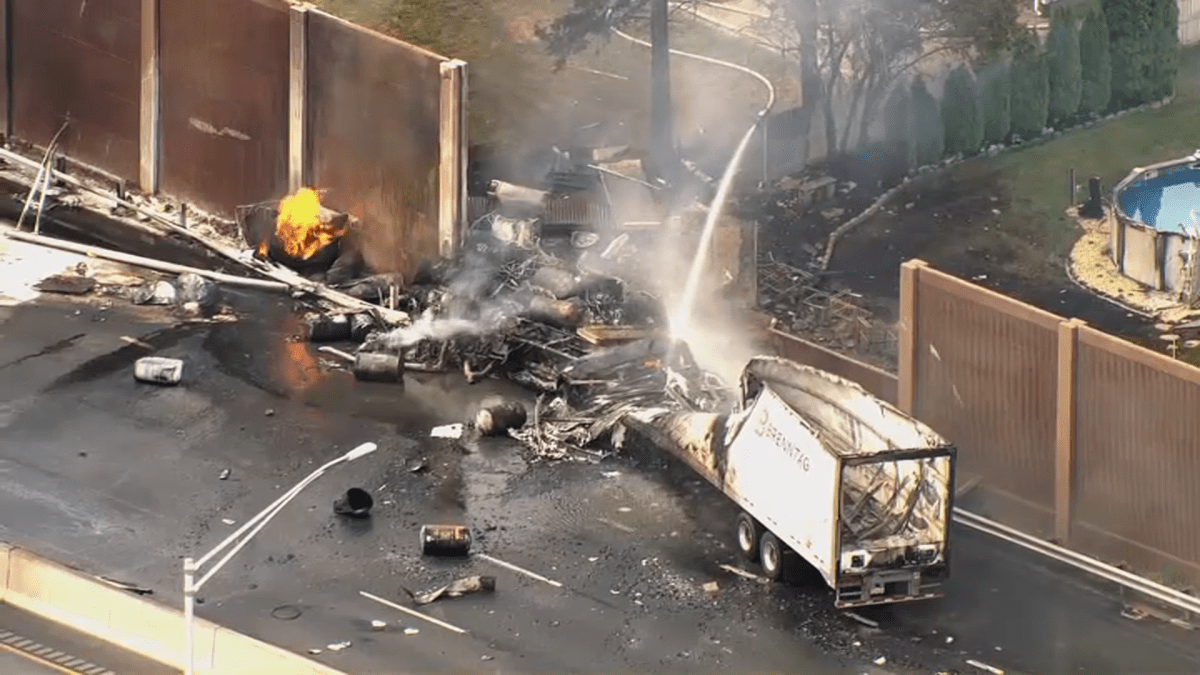 Truck Driver Killed in Motor Vehicle Explosion in Clifton
