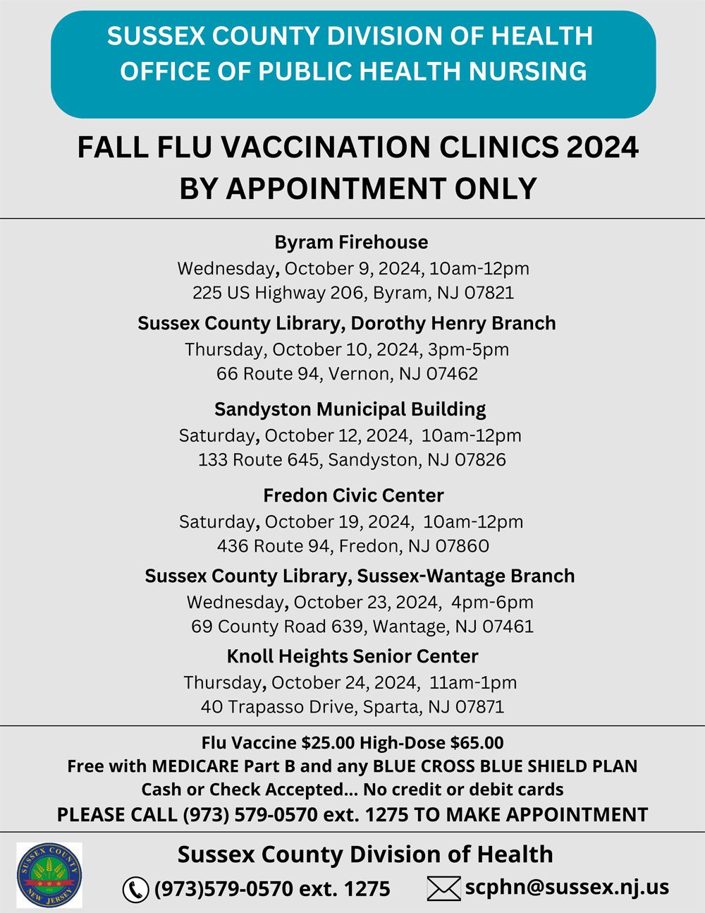 Flu Vaccine Clinics