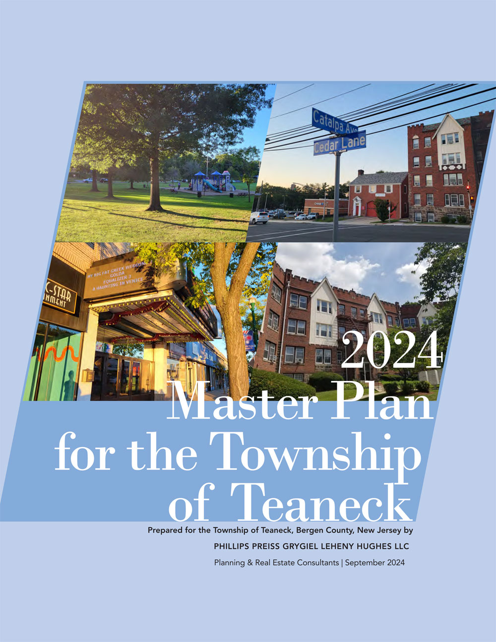 Teaneck Master Plan September 9, 2024 Update