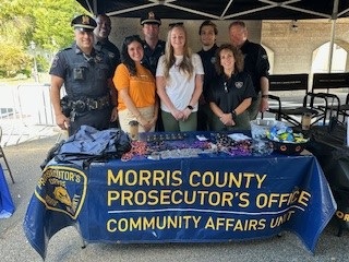 Morris County Prosecutor’s Office Attends Bottle Hill Day 2024