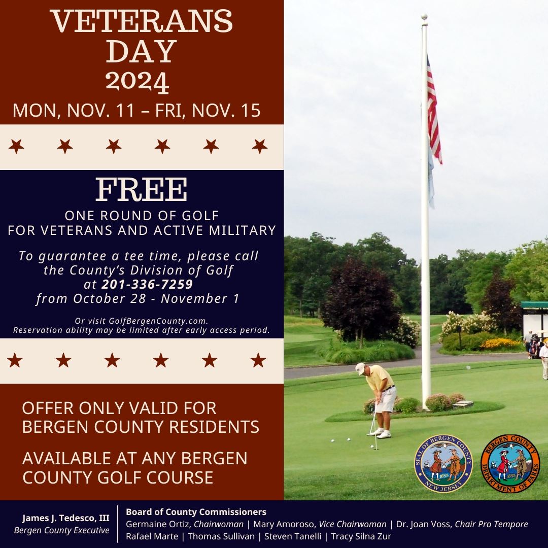 Reserve your FREE round of Golf for Veterans or Active Military