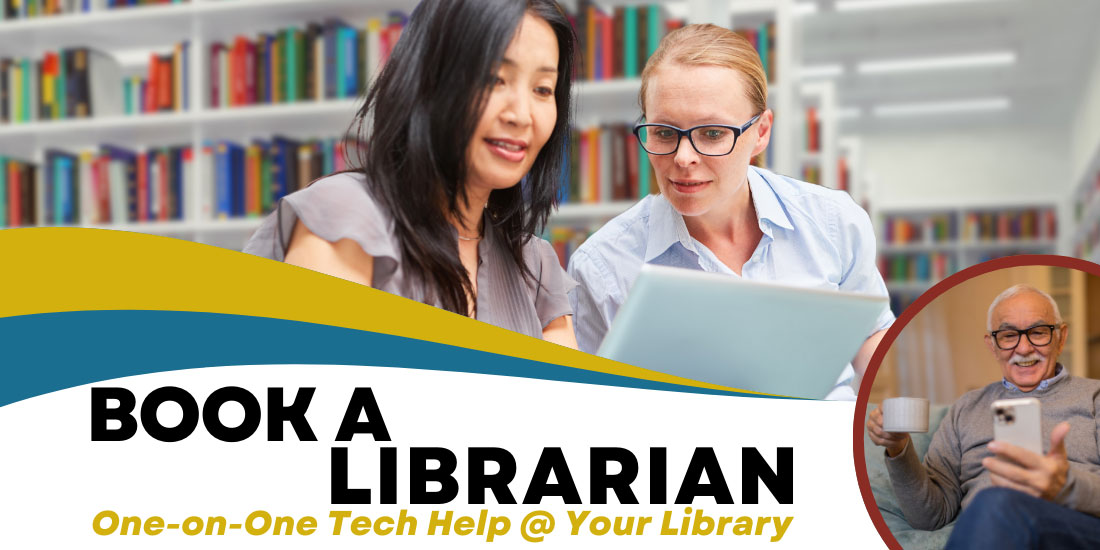 Book A Librarian for One-on-One Tech Help